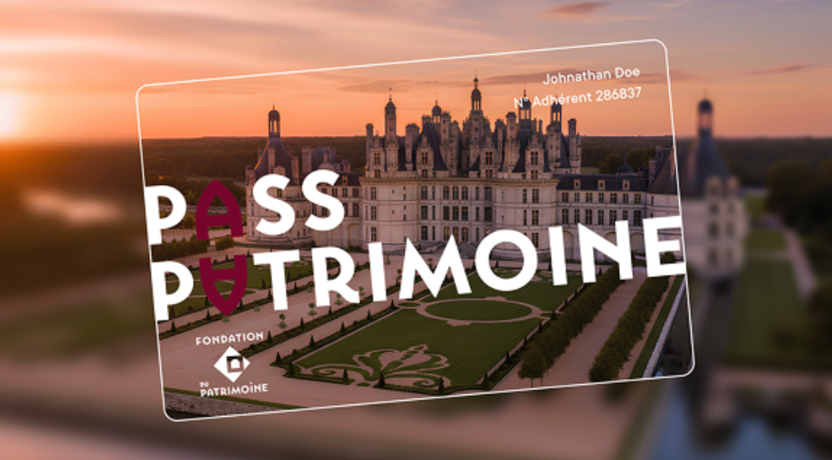 Le Pass Patrimoine lancé par la Fondation du patrimoine. D.R.