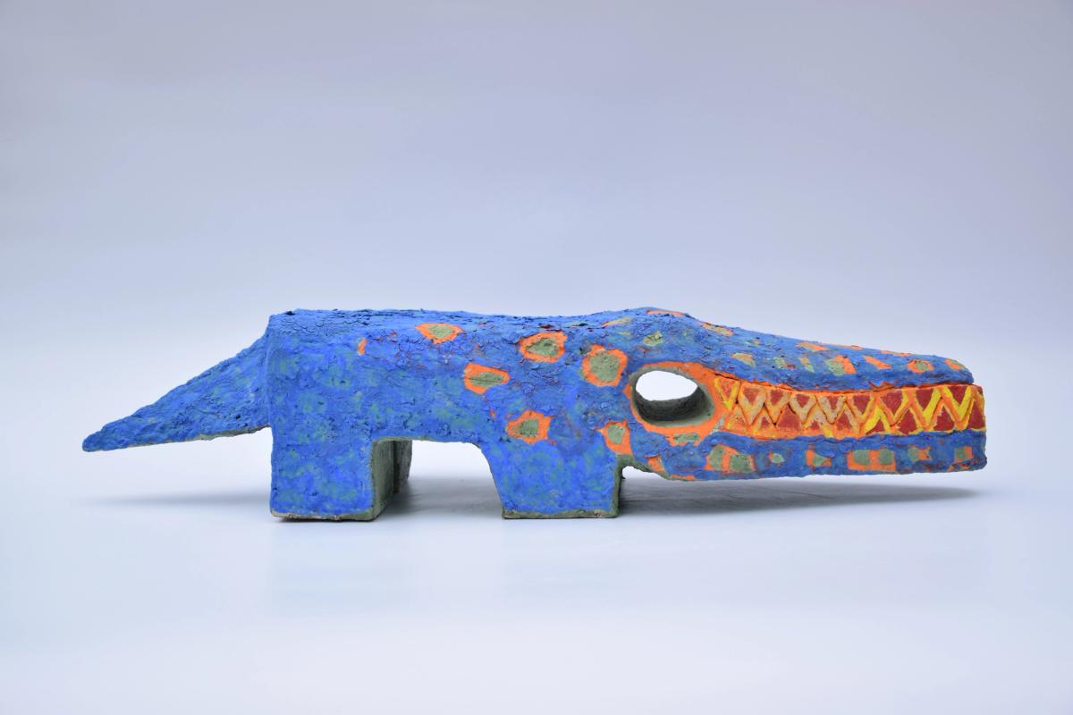 Timothée Humbert, Krok, 2023, 15 x 69 x 20 cm. Courtesy de l'artiste et Galerie Daguet-Bresson