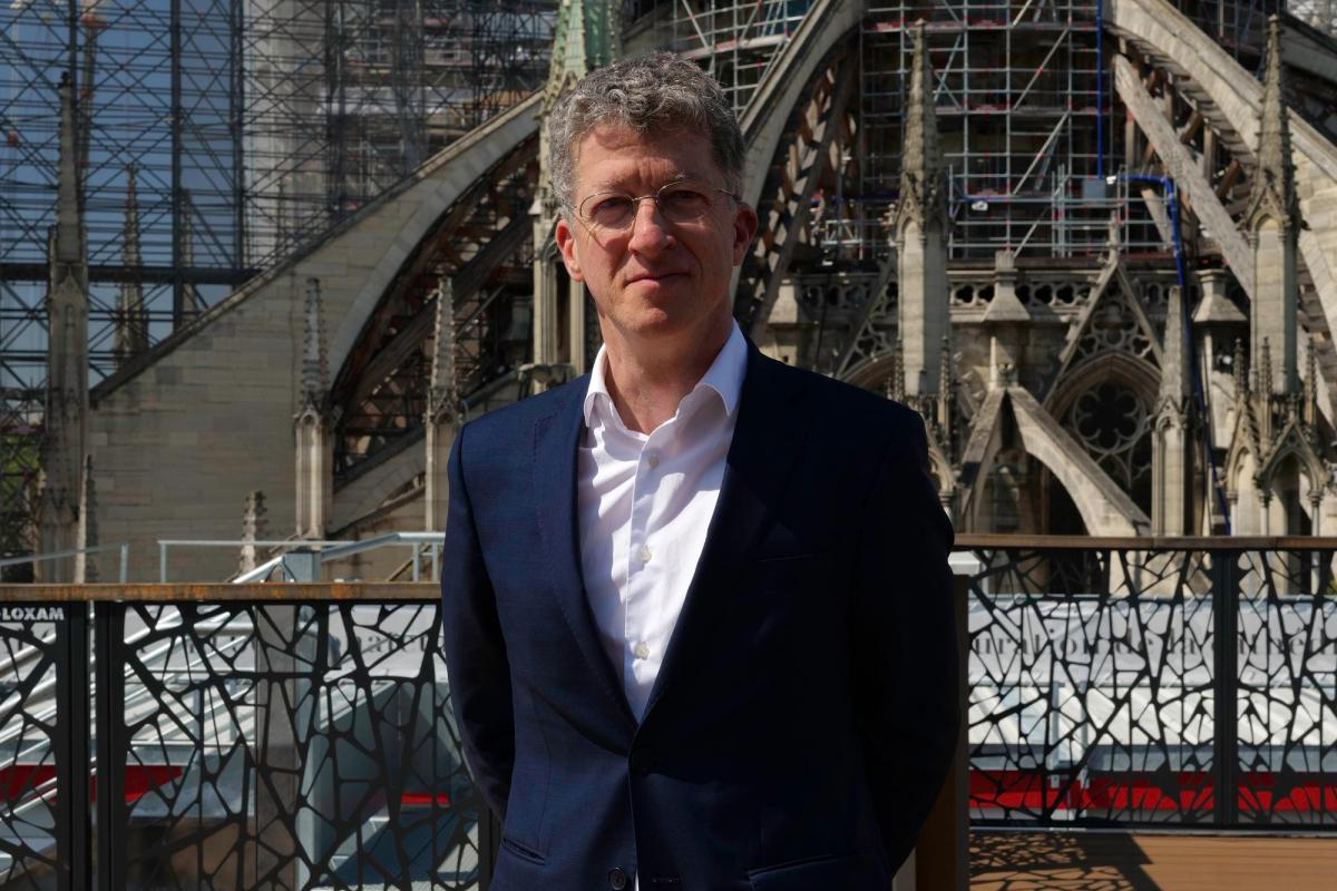 Philippe Jost. Photo : l'établissement public chargé de la reconstruction de Notre-Dame