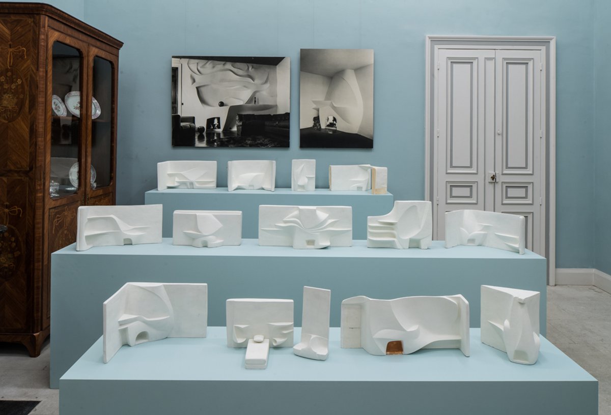 Vue de l’exposition « Valentine Schlegel ». © Musée Fabre de Montpellier Méditerranée Métropole. Photo : Frédéric Jaulmes