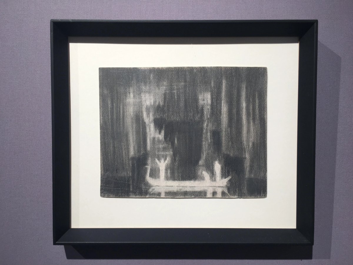 L'un des dessins de l'Ukrainien Dmitry Lebedev, galerie James Butterwick. Photo : D.R.