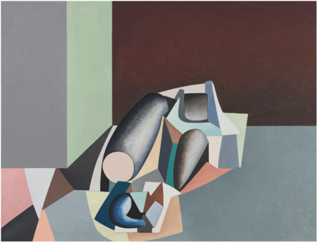 Jean Hélion, Figure tombée, 1939, huile sur toile, Centre Pompidou, Paris.
© Centre Pompidou, MNAM-CCI. Dist. RMN-Grand Palais/Georges Meguerditchian