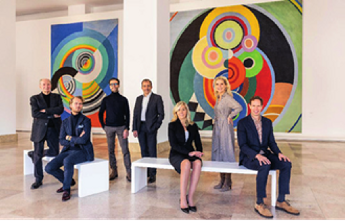 De gauche à droite : Pierre Féraud, Ugo Scalia, Lionel Lévy, Patrick Ganansia, Béatrice Joyaud, Gaëlle de Bernède et Philippe Dutilleul. Photo : David Atlan