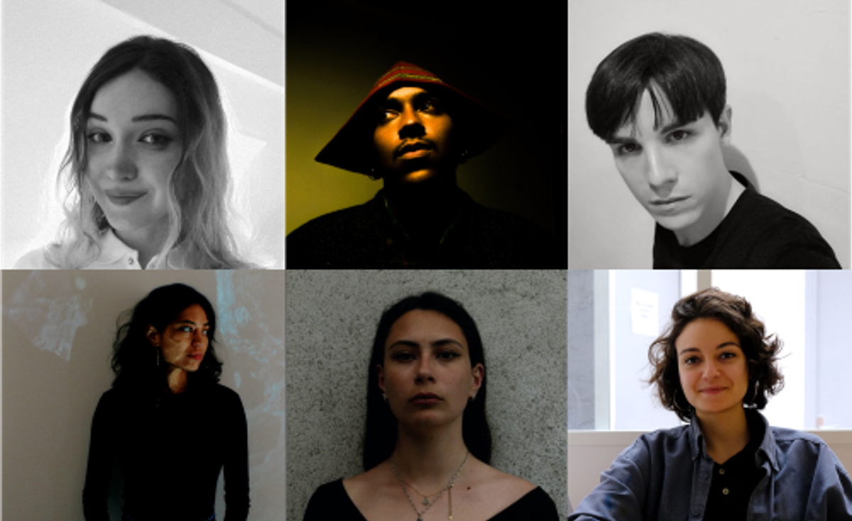 De haut en bas et de gauche à droite : Laura Moutte, Kevin Ademola Sangosanya, Pierre-Antoine Irasque, Caroline Deodat, Coline Gillet, Emma Ben Aziza. © Raphaël Barbosa Da Rocha/illet/Teddy Dally/PAI/Julien Liénard/Ana Dora Gillet/Carla Neff