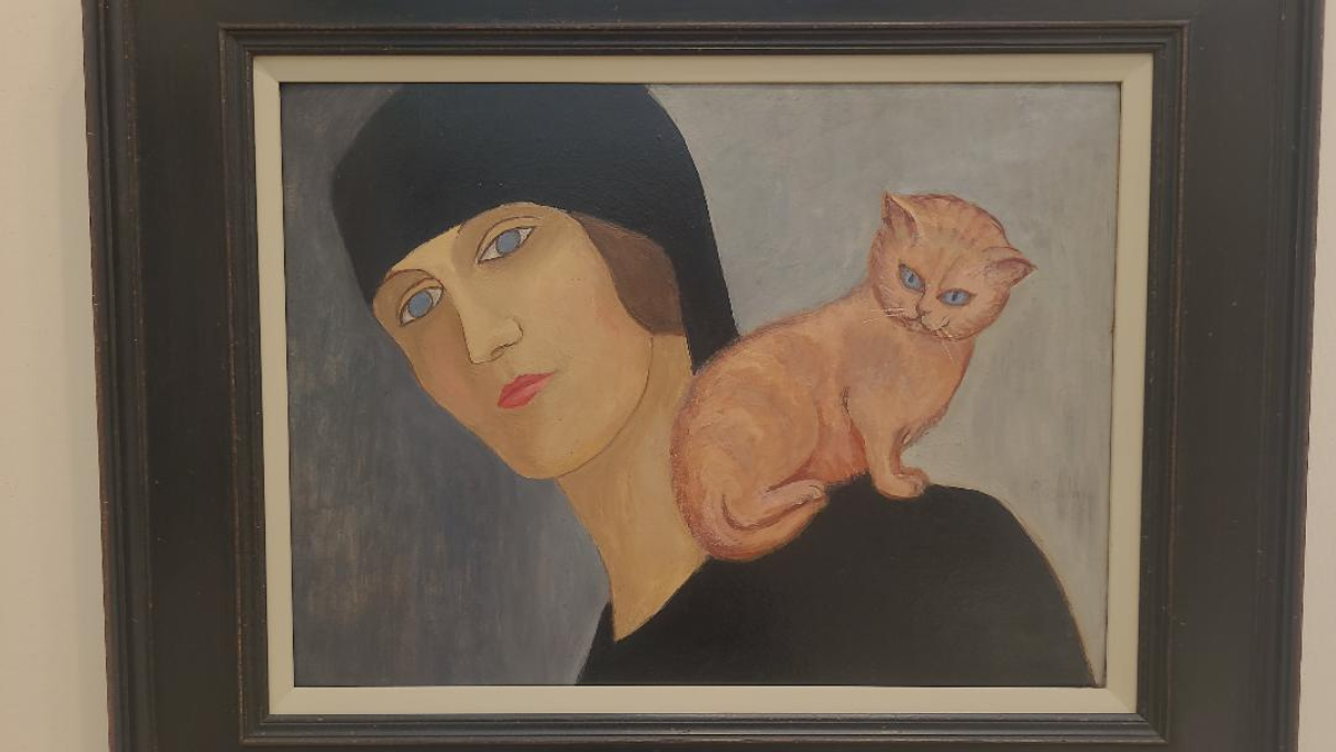 Gabriele Münter, Röschen, 1926. Galerie Utermann. Photo : A.C.