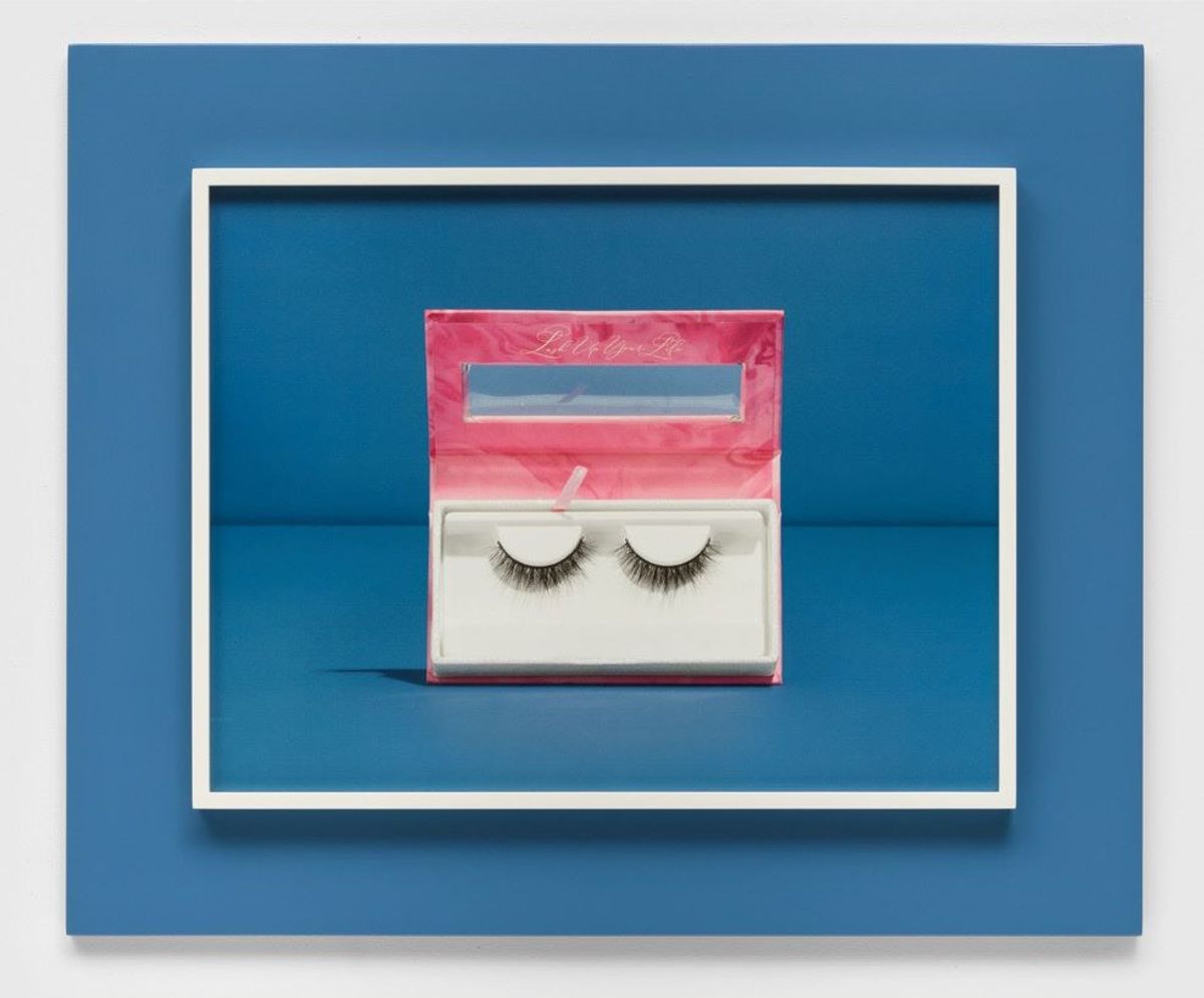 Taryn Simon, Representative Jasmine Crockett’s Eyelashes, 2024, impression à jet d’encre. Courtesy de l’artiste, d’Almine Rech et de Gagosian Gallery. Photo Maris Hutchinson