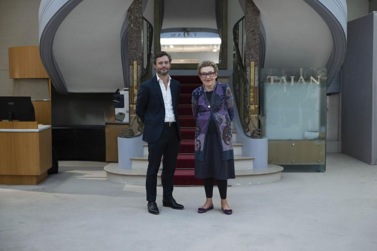 Rodica Seward et Édouard Challemel du Rozier. © D.R.