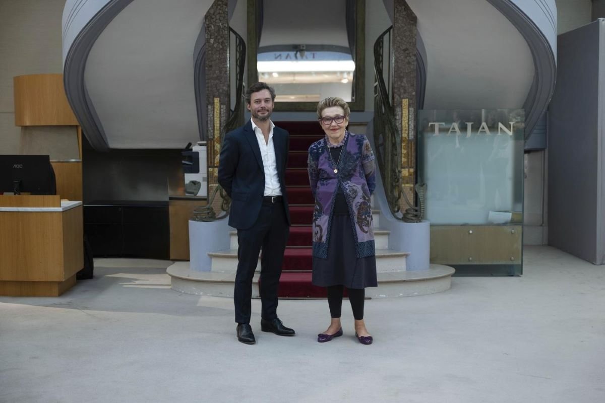 Rodica Seward et Édouard Challemel du Rozier. © D.R.