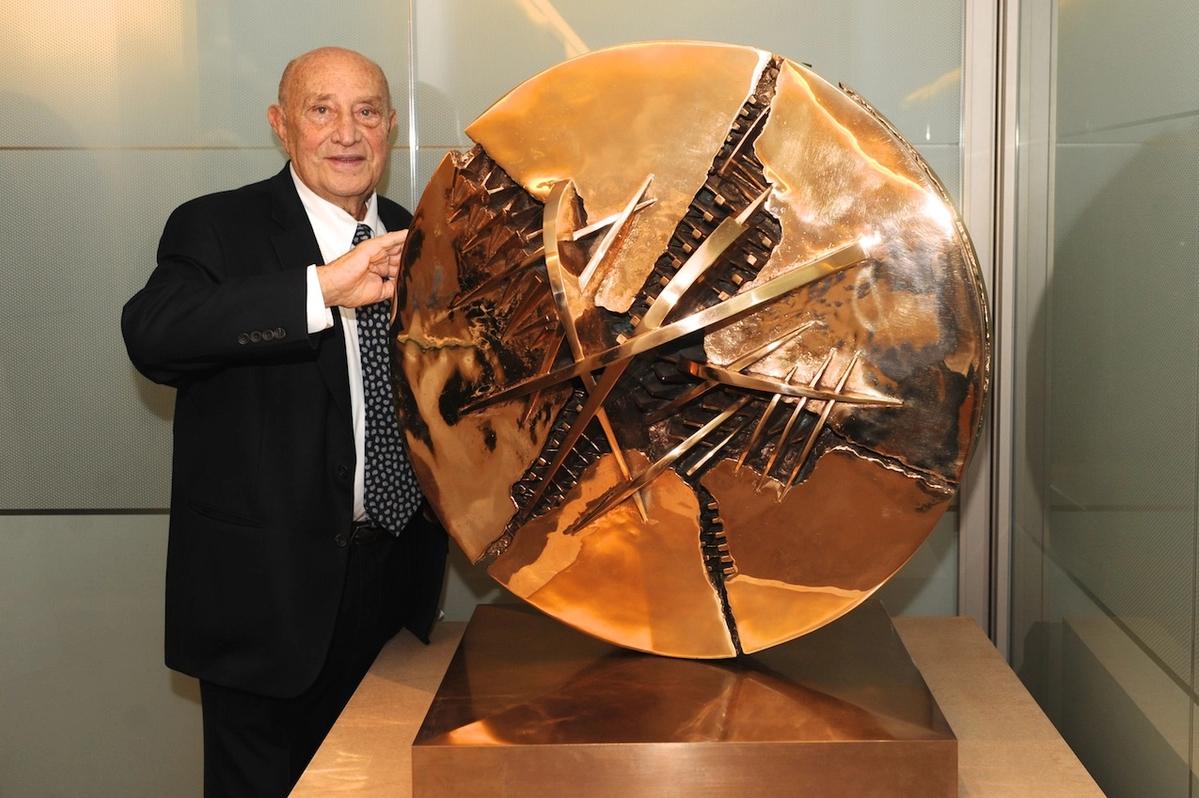 Arnaldo Pomodoro. D.R.