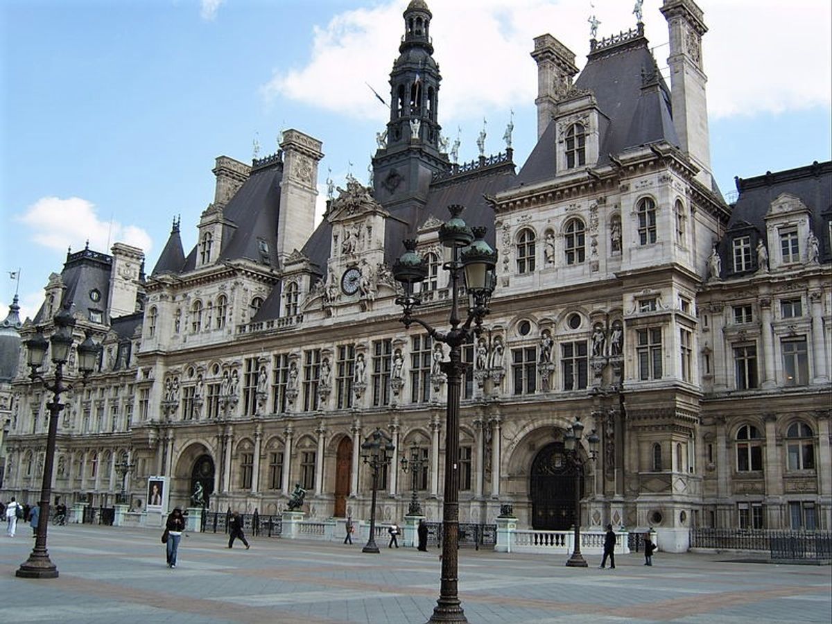 L’Hôtel de Ville, à Paris. © Wikimedia / Cédric Bonhomme