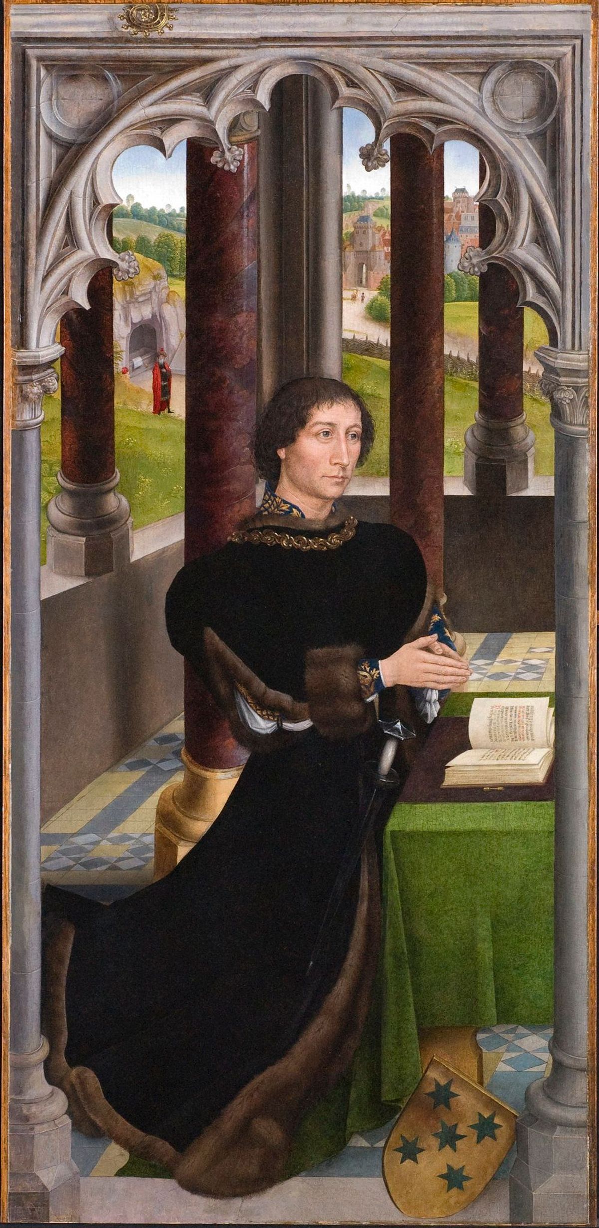 Portrait présumé de Francisco de Rojas par Hans Memling. © Musea Brugge