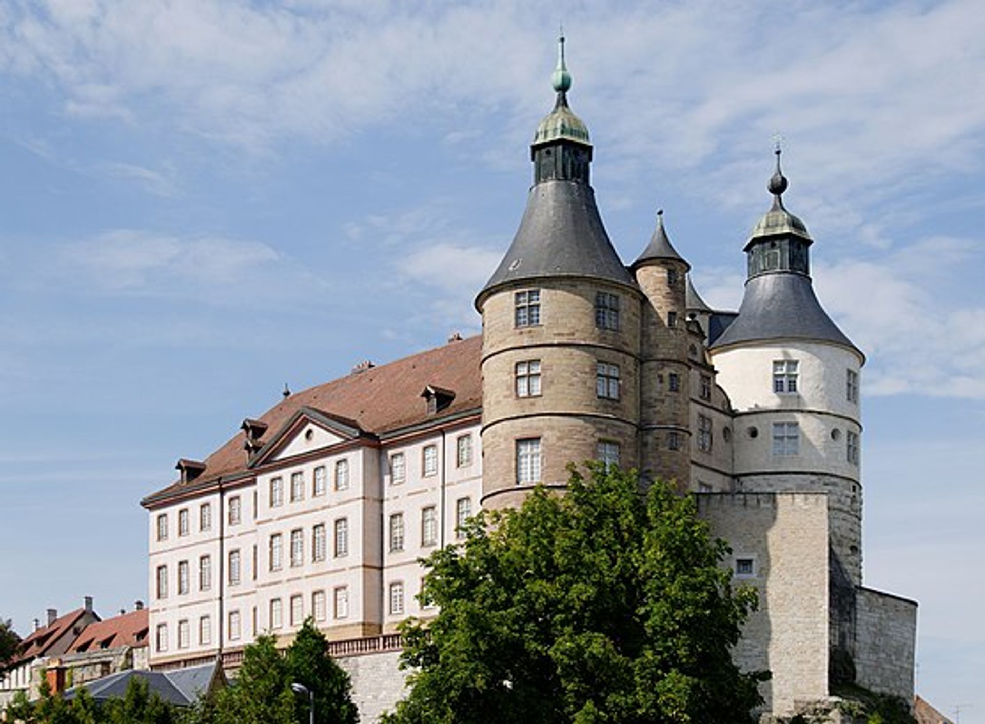 Le château des ducs de Wurtemberg à Montbéliard. D.R.