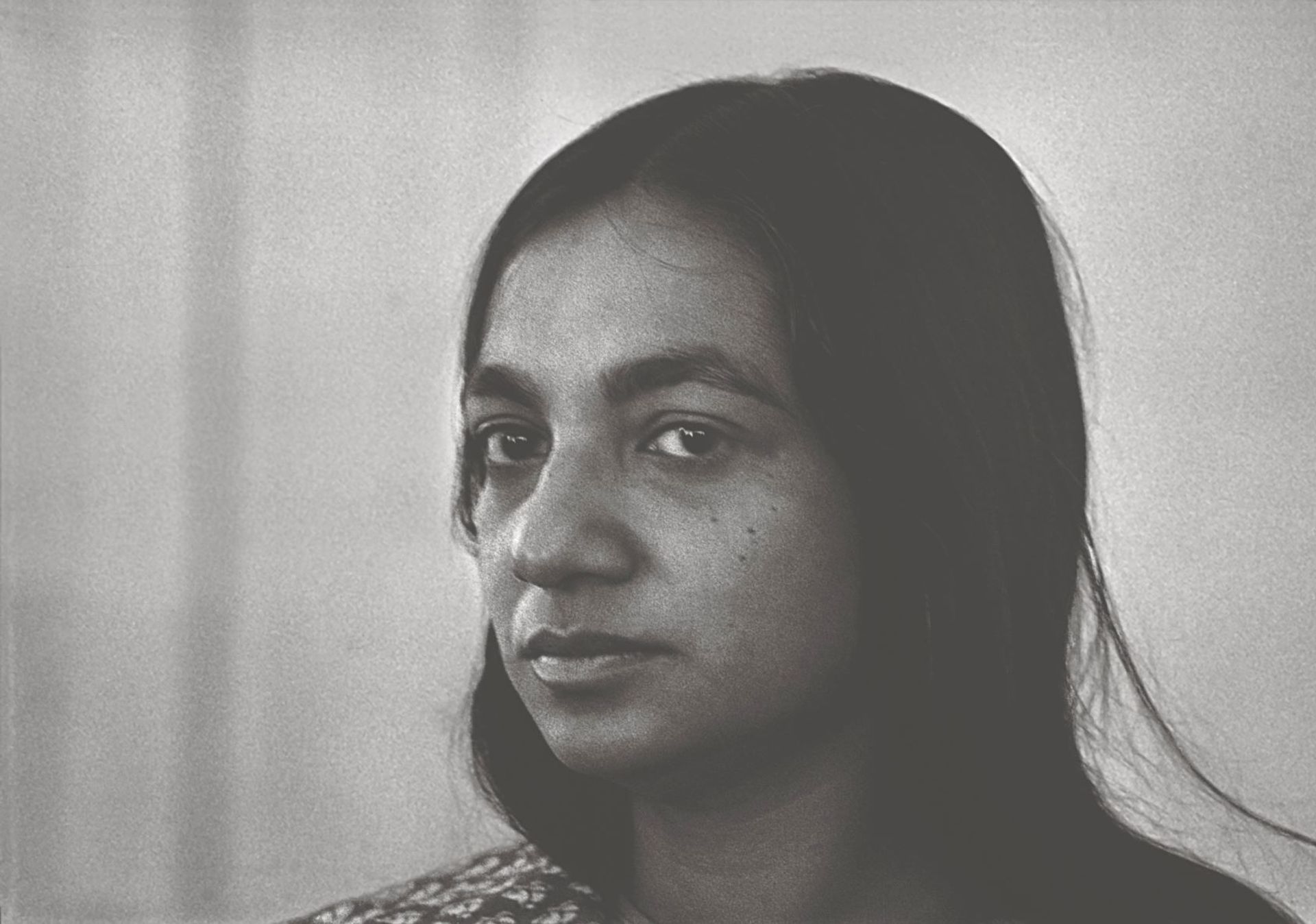 Nasreen Mohamedi. Photo : Jyoti Bhatt. Courtesy of Jyoti Bhatt and Asia Art Archive
