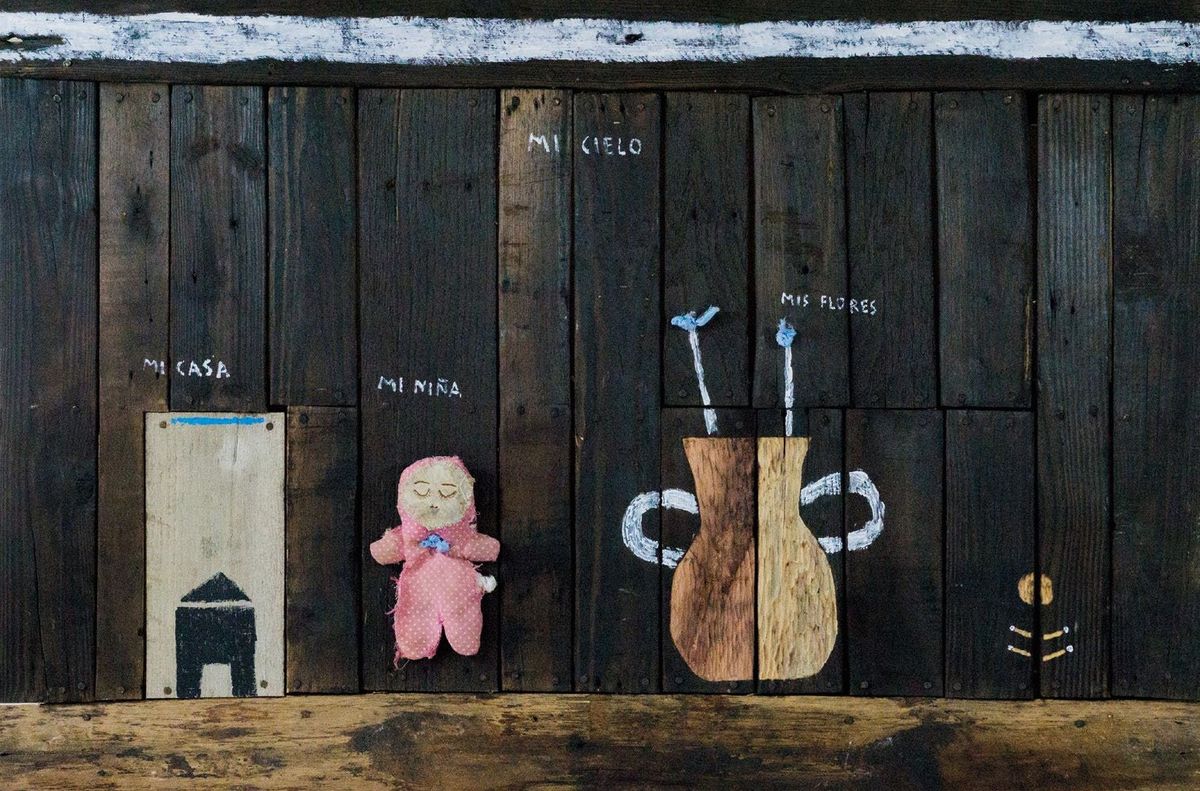 Roberto Diago, Mis cosas y yo, 2025, technique mixte sur toile. Courtesy de l’artiste et d’El Apartamento