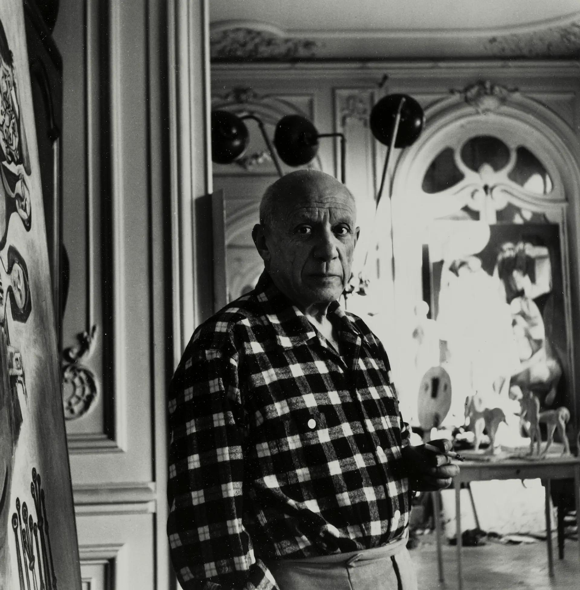 Pablo Picasso. Photo : Lucien Clergue