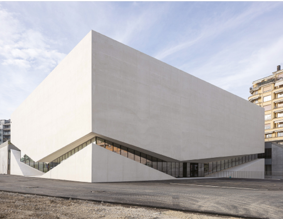 Le nouveau bâtiment qui abrite Photo Élysée et le Mudac, Lausanne, Aires Mateus architectes.
© Aires Mateus. D.R.