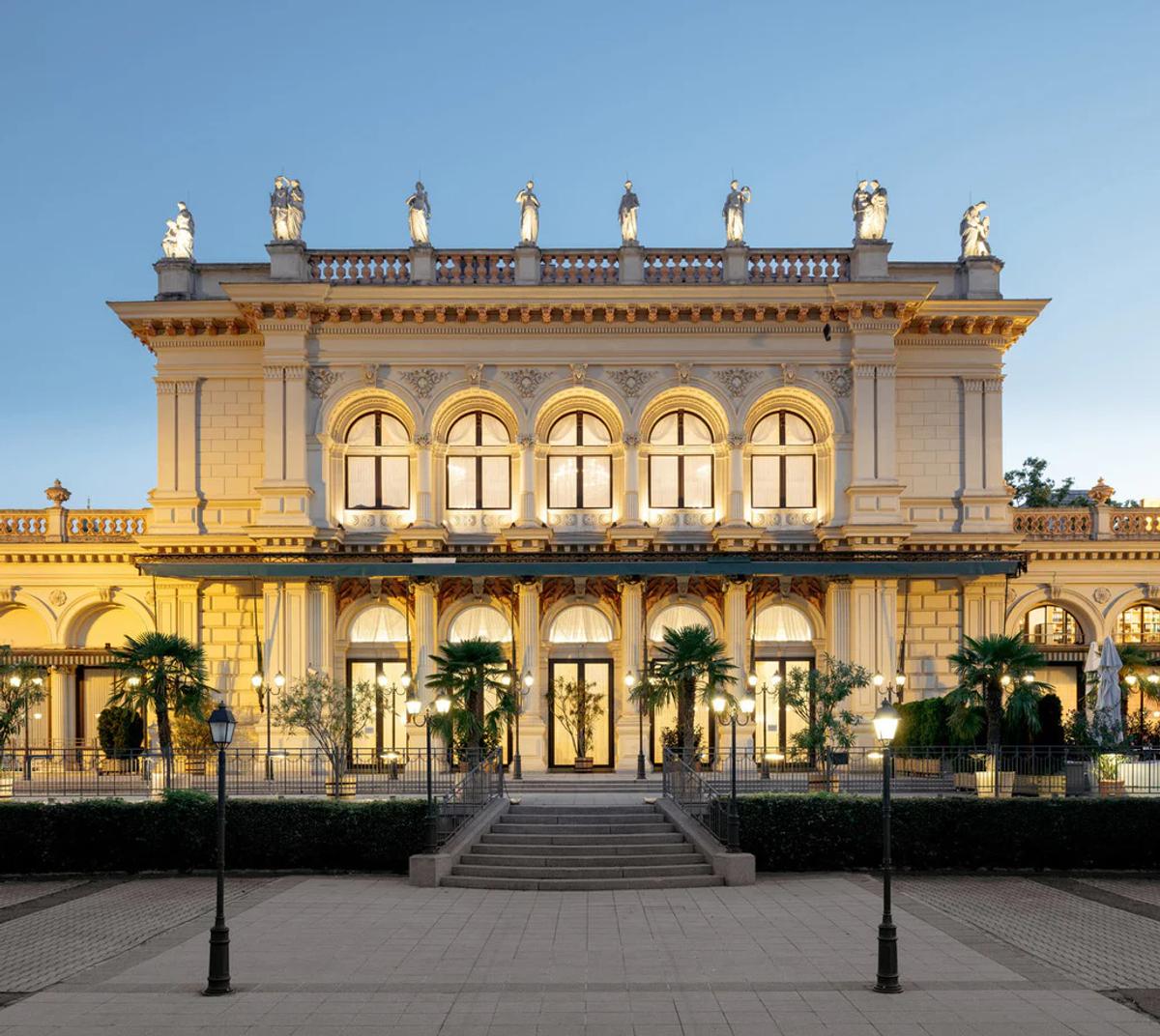 Le Kursalon Hübner à Vienne, en Autriche, accueillera en septembre 2024 le Salon Particolare. Courtesy Kursalon Hübner