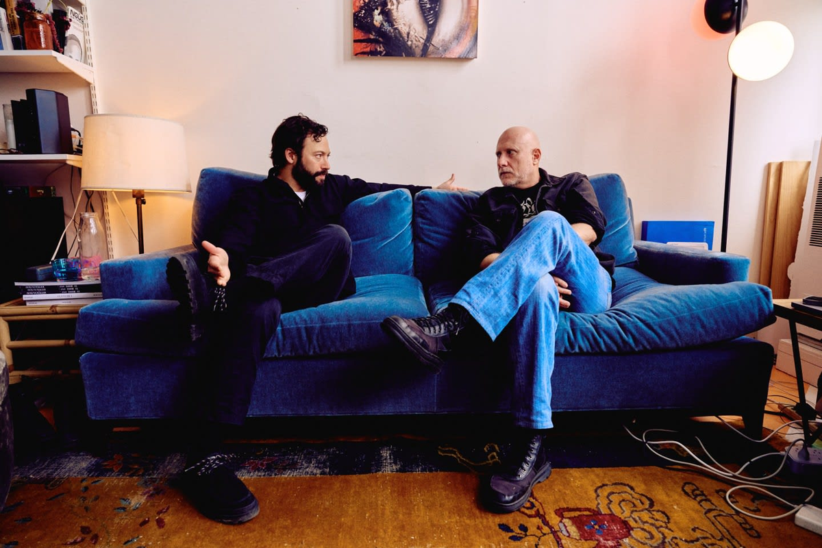 Eli Scheinman & Trevor Paglen, co-commissaires de Zero 10, Art Basel 2026. Photo : Caroline Tompkins. Courtesy Art Basel