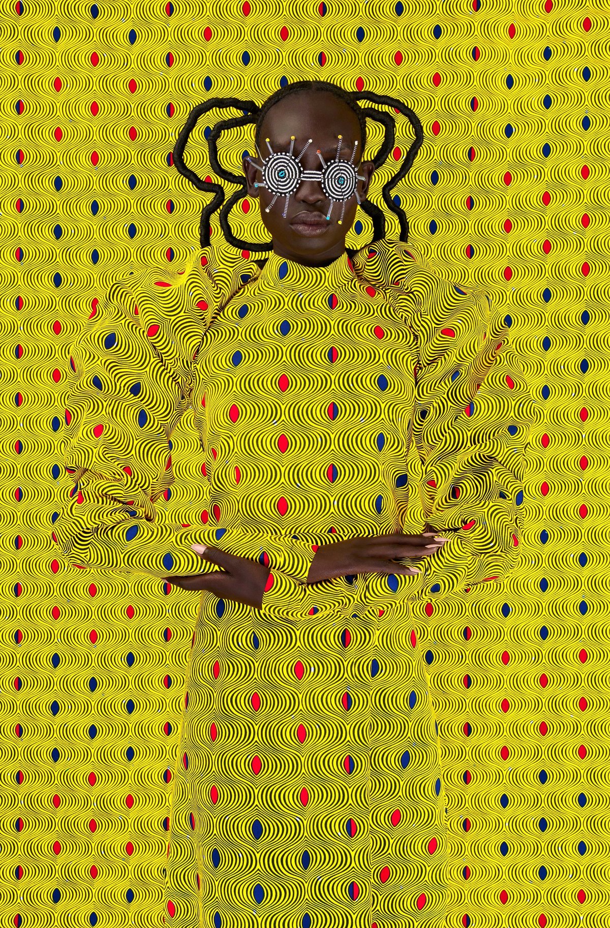 Thandiwe Muriu, Camo 43, 2022, impression jet d’encre monté sur aluminium dibond.
© Thandiwe Muriu