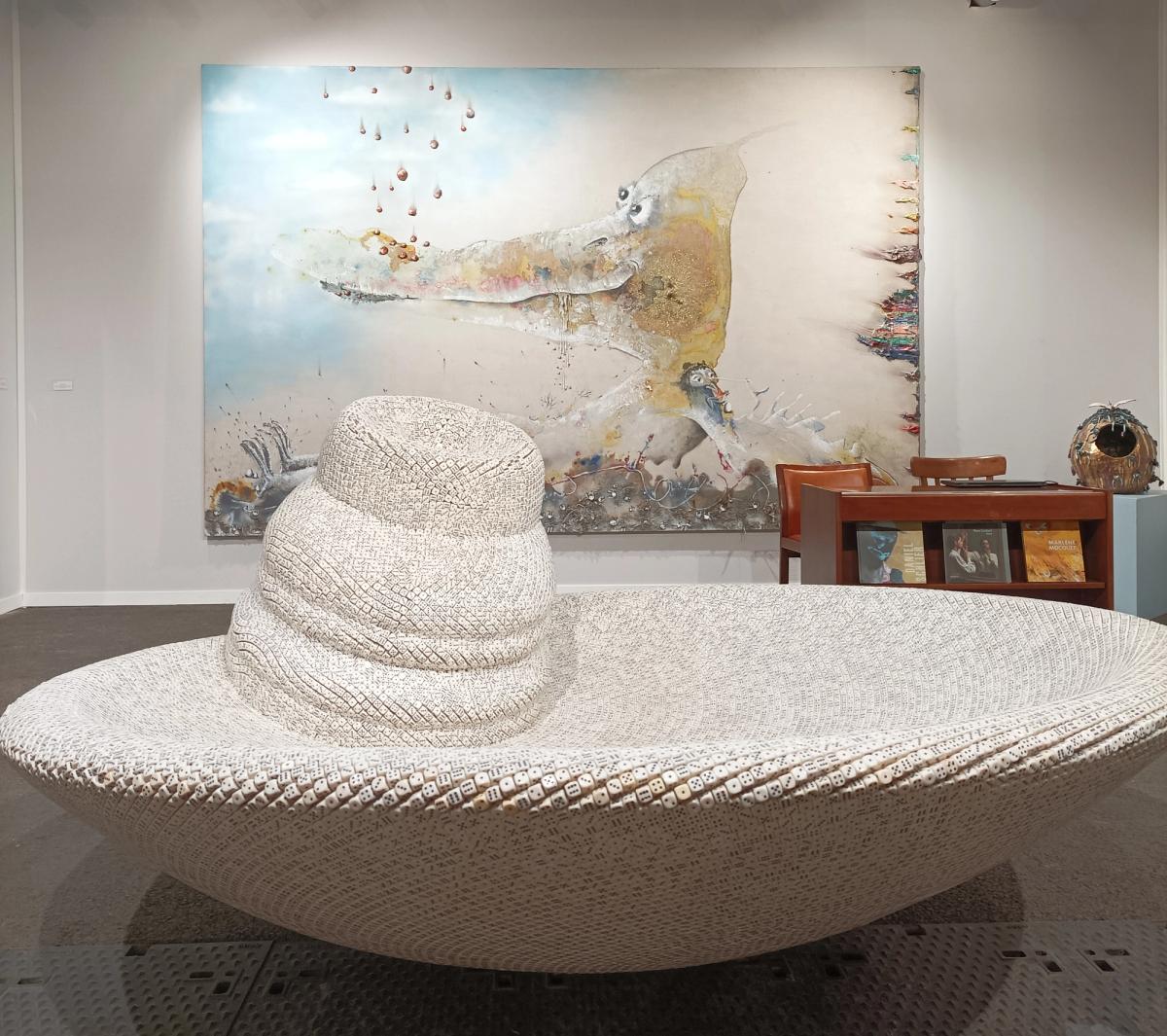 Vue du stand de l’EAST Galerie. Photo EAST Galerie