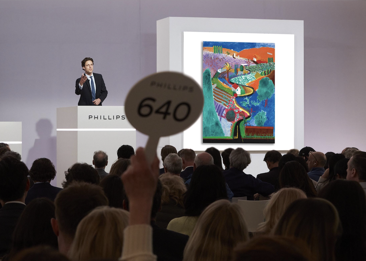 Phillips introduira en septembre un nouveau mode d'enchères anticipées. Courtesy Phillips