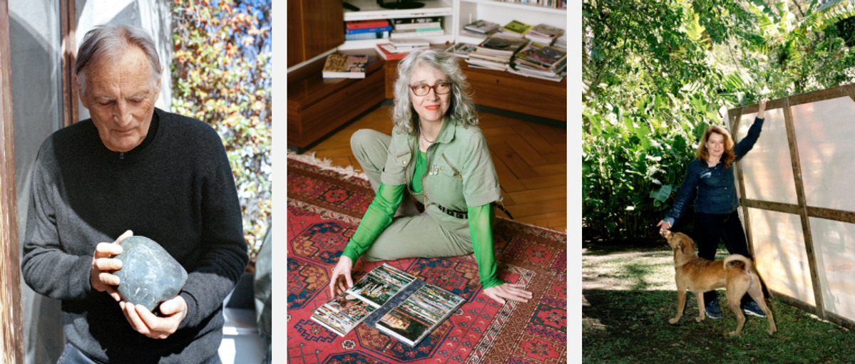 Georges Descombes, Esther Eppstein et Vivian Suter. © Karla Hiraldo Voleau, BAK. © Douglas Mandry, BAK. © Flavio Karrer