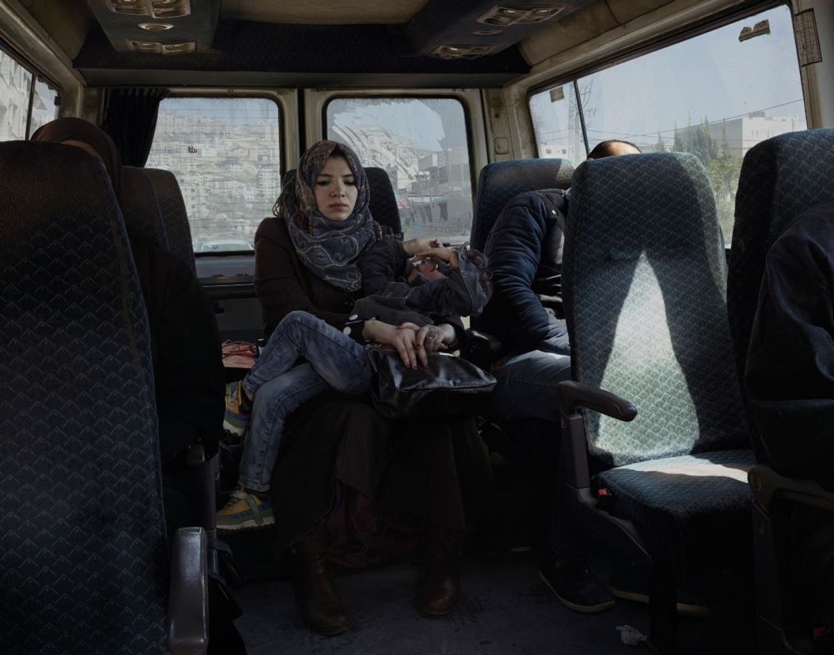 Luc Delahaye, Taxi, 2016, impression chromogénique. © Luc Delahaye