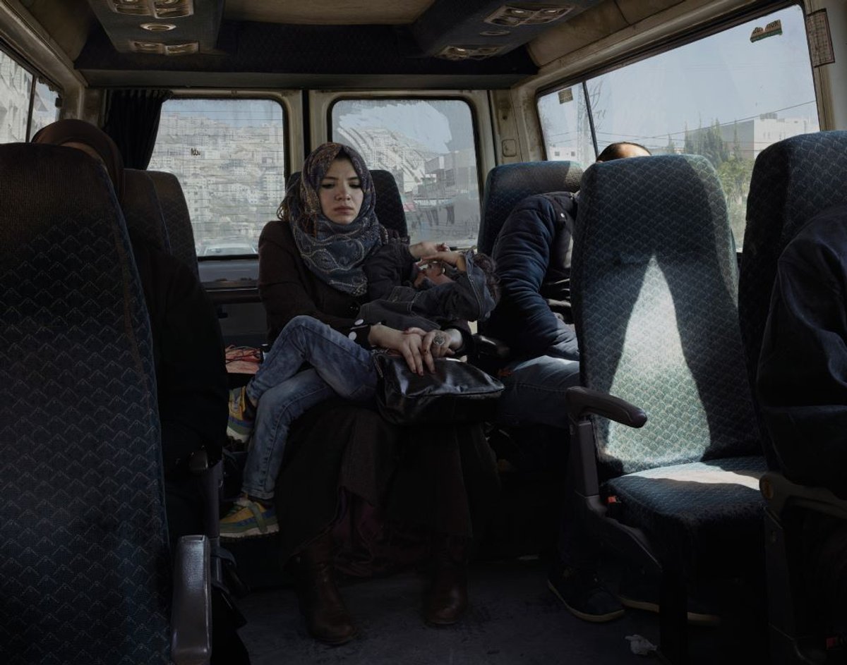 Luc Delahaye, Taxi, 2016, impression chromogénique. © Luc Delahaye