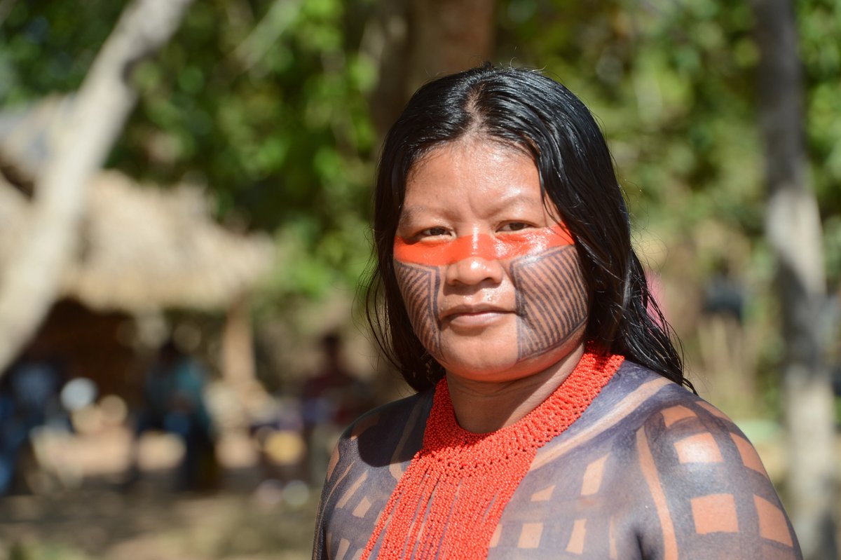 Nhakti Kayapo, 2018. © Marie-Paule Imberti – musée des Confluences