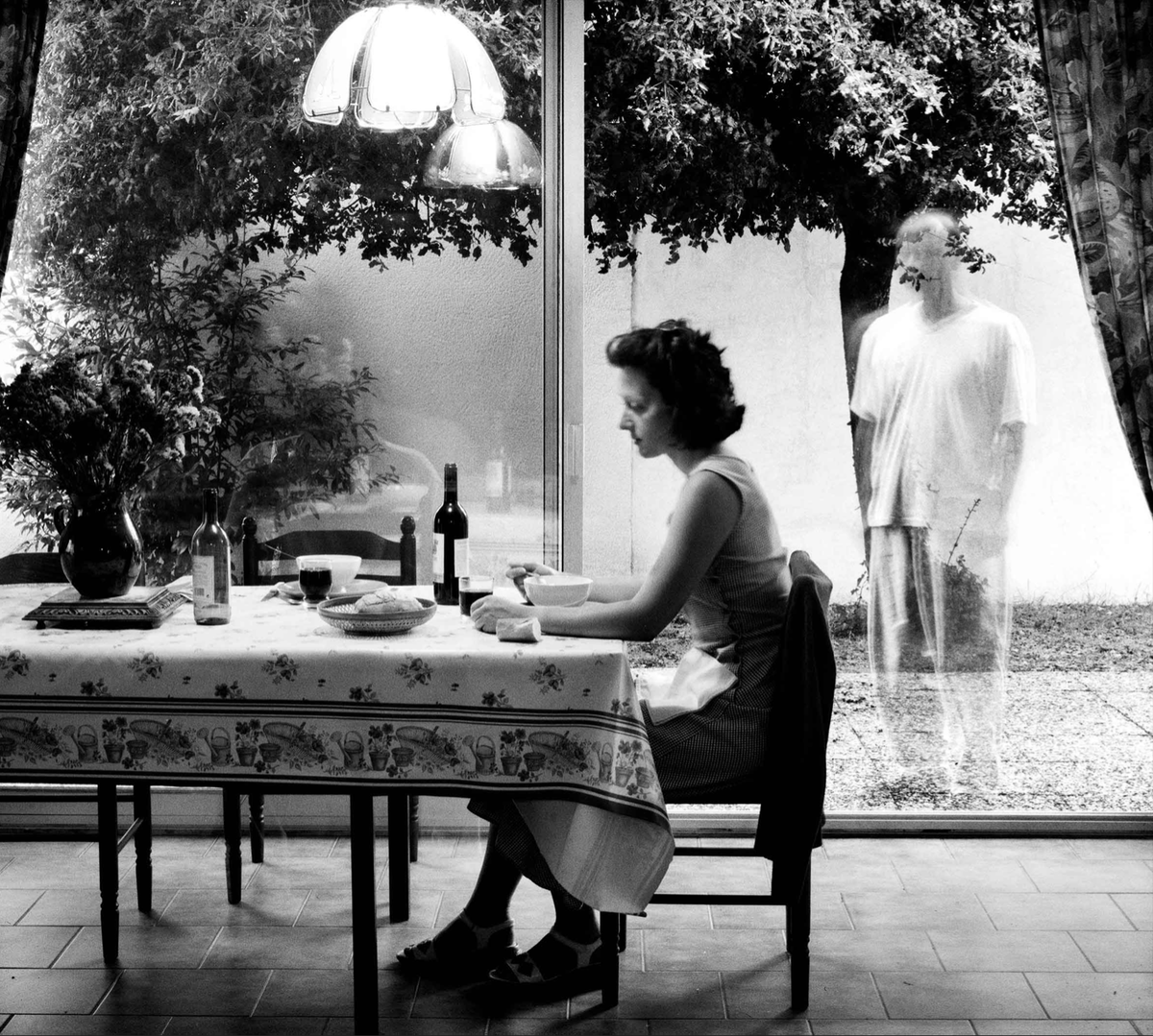 Jean-Claude Delalande, Photographie issue de la série Quotidien, commencée en 1993.
© Jean-Claude Delalande