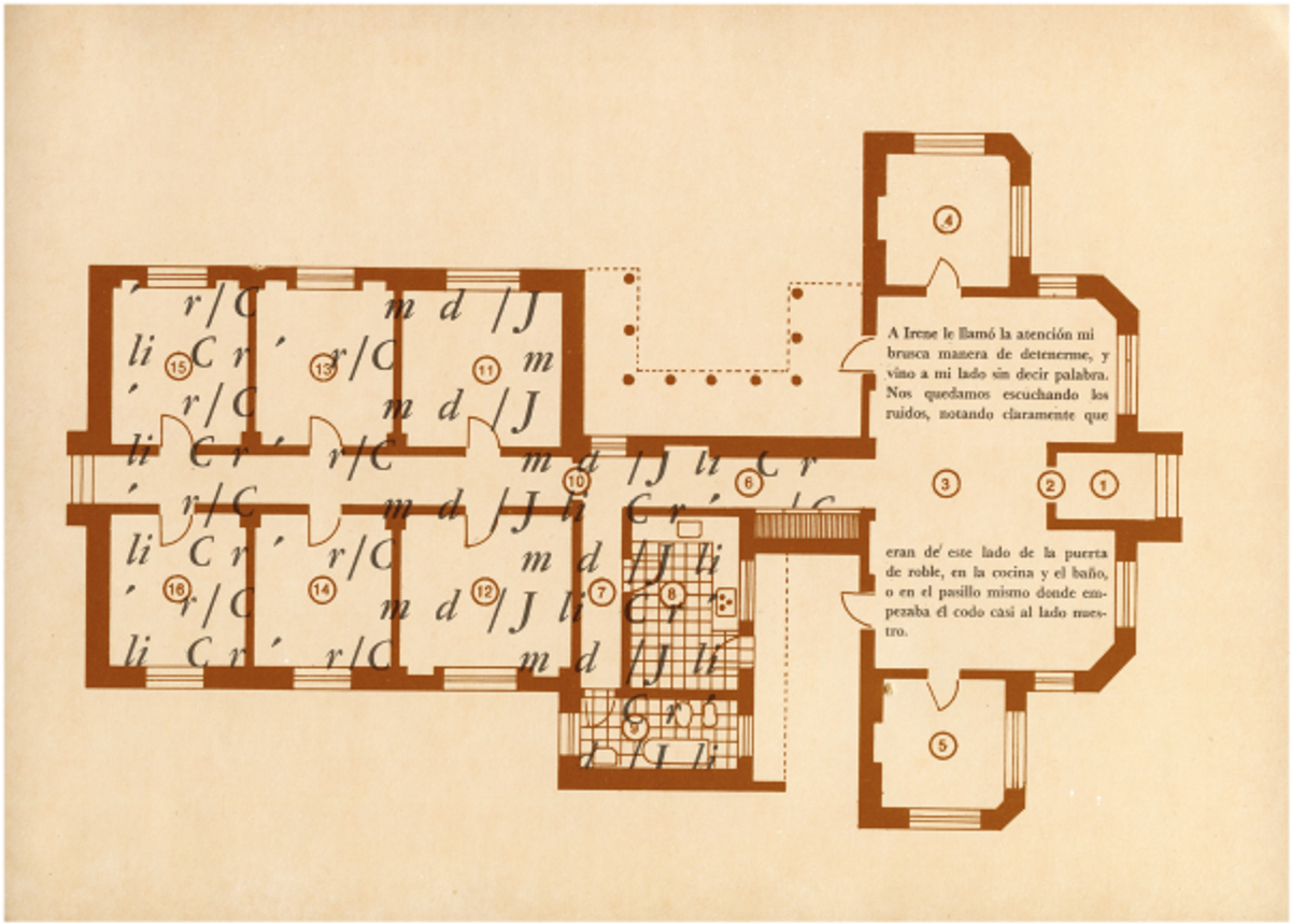 Couverture de « Casa Tomada » de Julio Cortázar, illustré par Juan Fresán, 1969, éditions Minotauro, Buenos Aires. ©D.R.