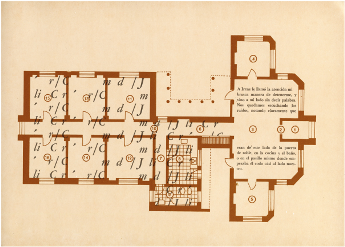 Couverture de « Casa Tomada » de Julio Cortázar, illustré par Juan Fresán, 1969, éditions Minotauro, Buenos Aires. ©D.R.
