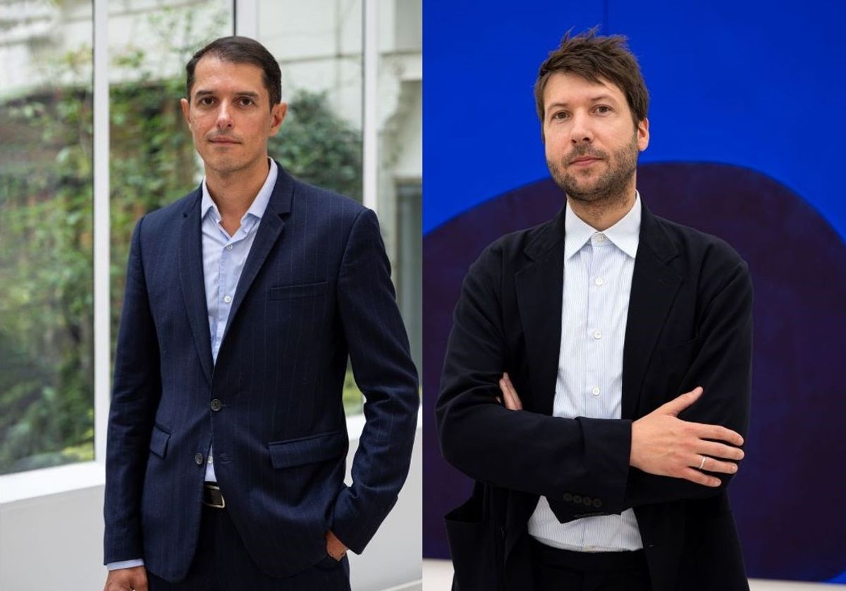 Sébastien Carvalho et Thomas Arsac. Photo courtesy galerie Zwirner