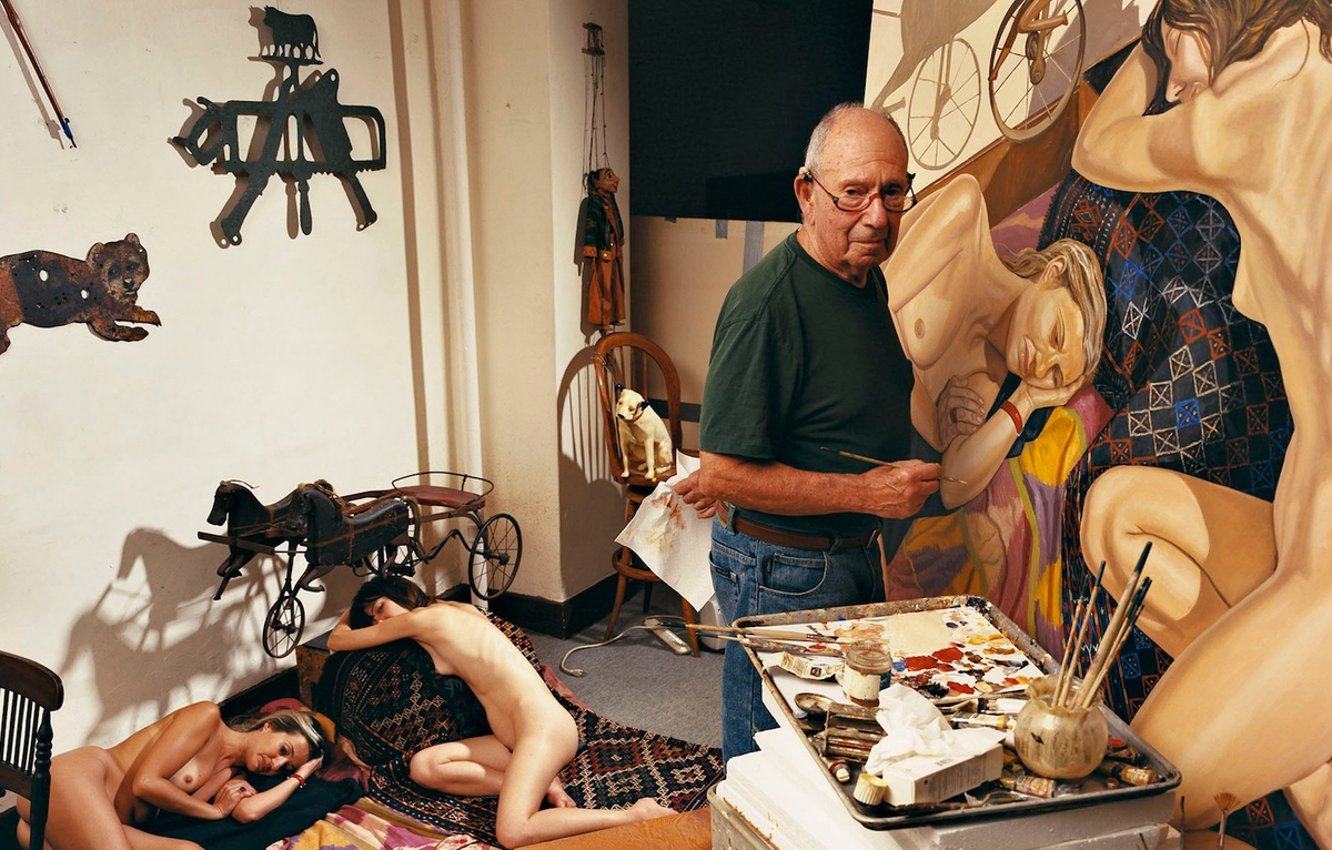 Philip Pearlstein. Photo : D.R.