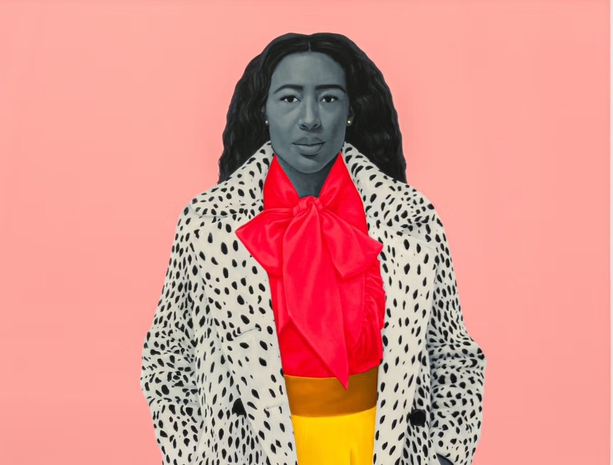 Amy Sherald, As soft as she is…, 2023. Courtesy Joopiter