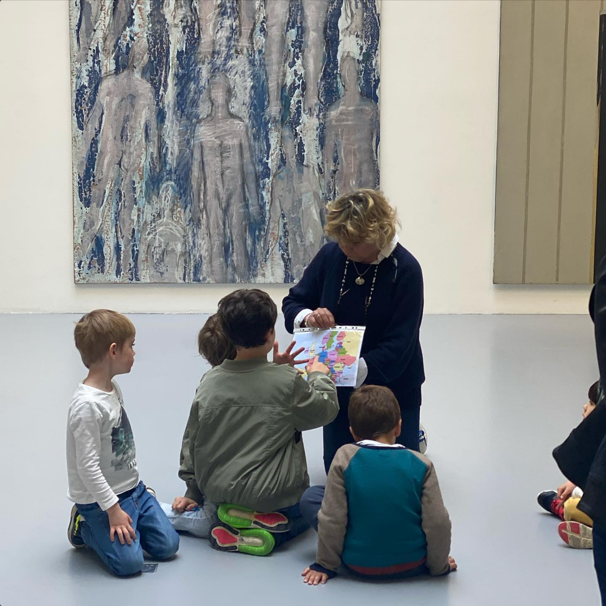 Samedi en famille, Mennour Institute. Photo Instagram / Christian Alandete