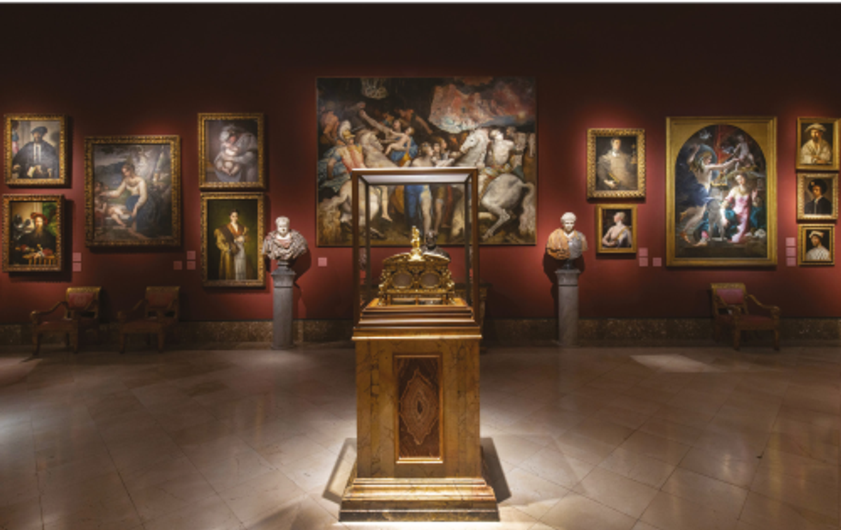 Salle maniériste du Museo di Capodimonte, Naples. Courtesy MIC-Ministero della Cultura et Museo e Real Bosco di Capodimonte
