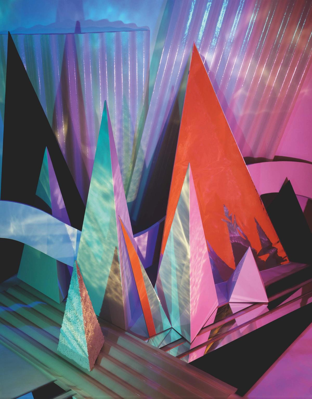 Barbara Kasten, METAPHASE 3, 1986. © Barbara Kasten. Courtesy the artist and Bortolami Gallery, New York; Thomas Dane Gallery, London; Kadel Willborn Gallery, Düsseldorf