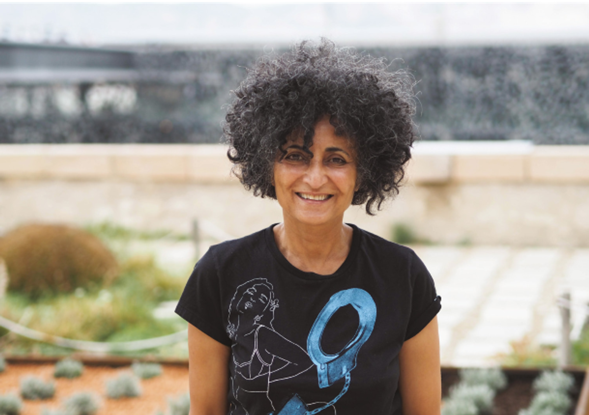 Ghada Amer. © Solene de Bony, Mucem