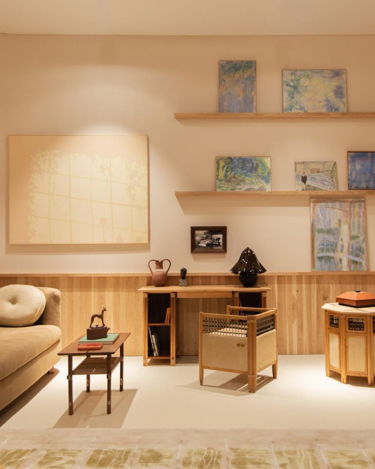 Stand d'Amélie du Chalard. Photo courtesy galerie Amélie du Chalard