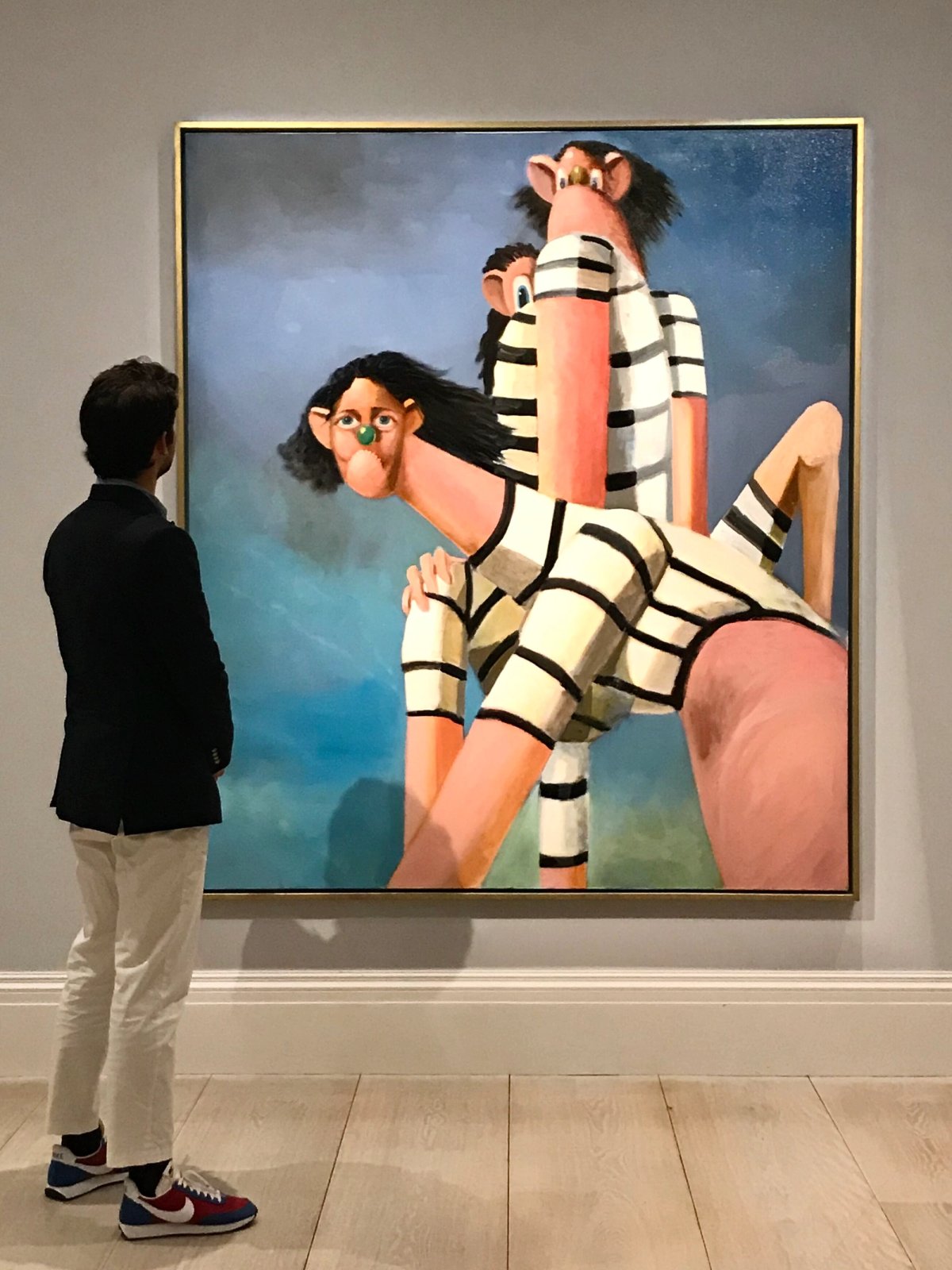 George Condo, Antipodal Reunion, 2005. © Sotheby’s