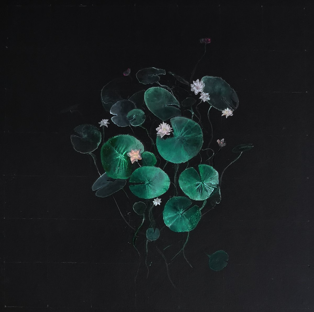 Kasia Molga, Nymphaea Lotus var. Thermalis, série Chronicle from In-Between 495 to 570 nm, 2024, animation 3D.
© Photo Kasia Molga