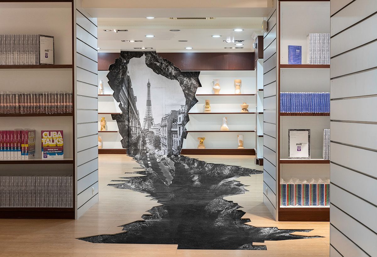 La Galleria Continua a ouvert un nouvel espace à Paris, avec une exposition curatée par l’artiste français JR. © Sara De Santis