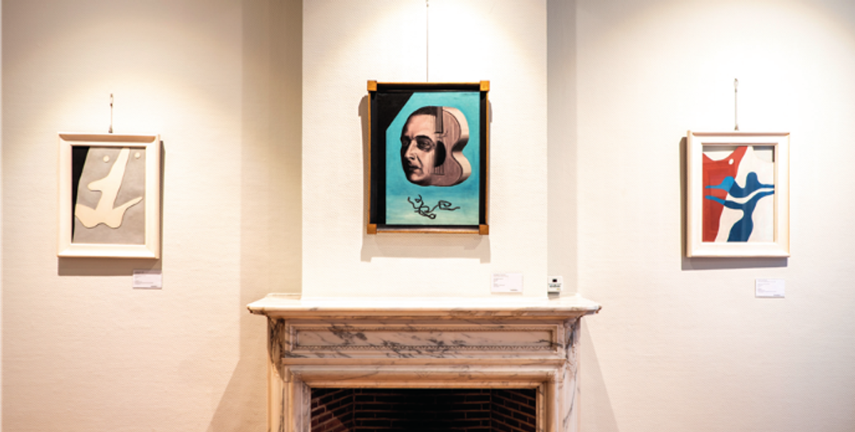 Vue de l’exposition organisée par Sotheby’s à Bruxelles. Coutesz Sotheby's, D.R.