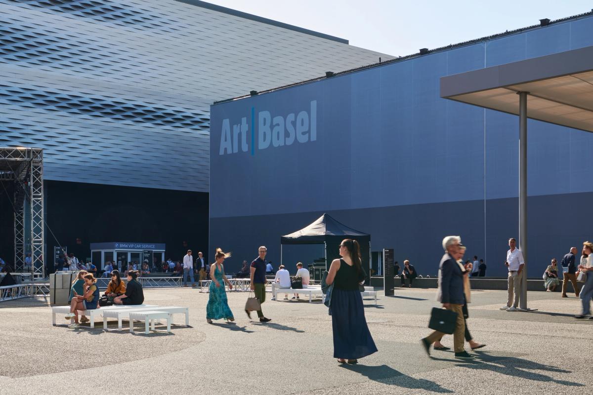 Art Basel à Bâle, en 2023. Courtesy Art Basel