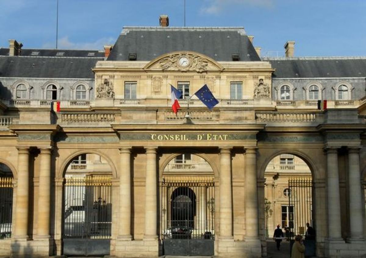Le Palais Royal à Paris, siège du Conseil d’État. © D.R.