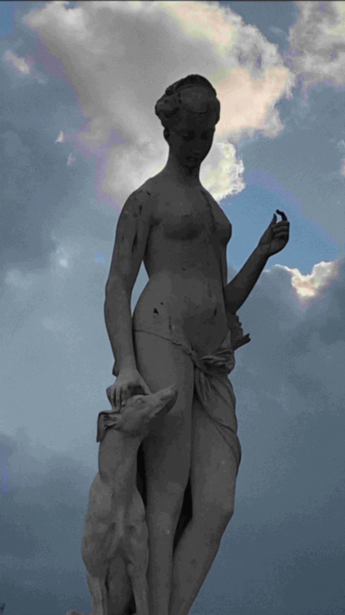 Mohamed Bourouissa, Les 4 Temps, Musée du Louvre, 2025. Diane, vidéo de 20 secondes.
© Mohamed Bourouissa / Musée du Louvre