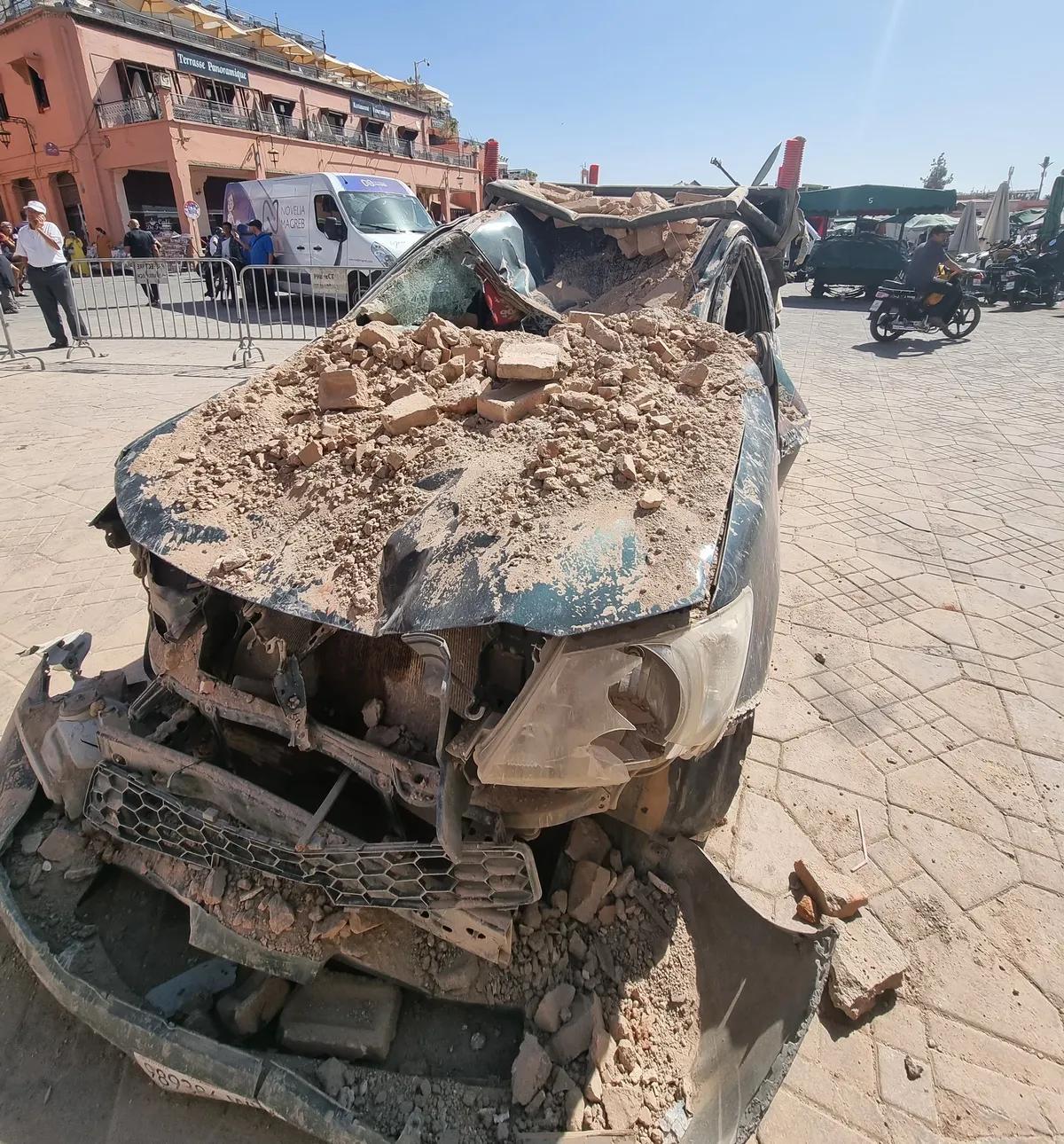 Le tremblement de terre de magnitude 6,8 au Maroc a fait environ 3 000 morts et plus de 5 000 blessés. Courtesy Unesco