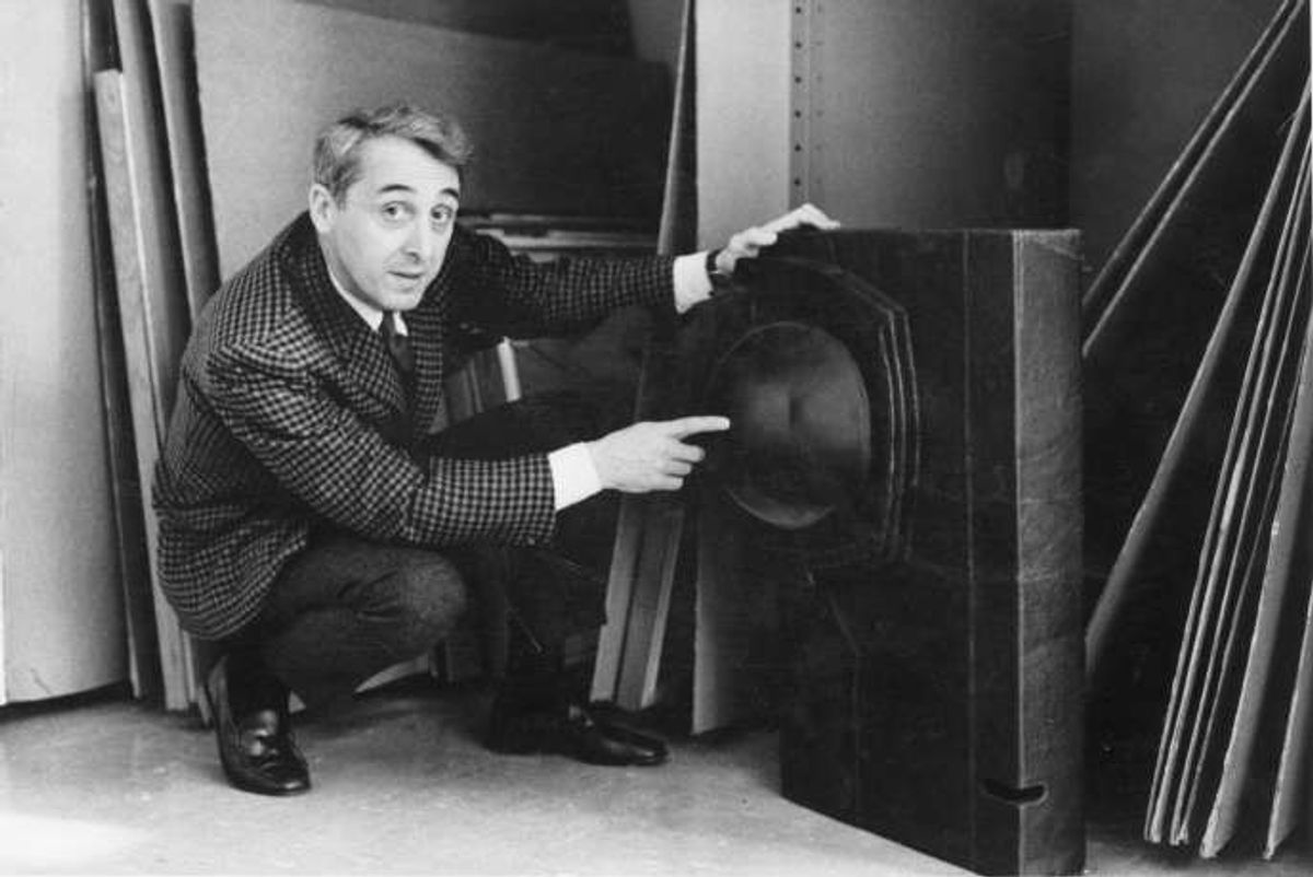 Daniel Cordier à New York en 1960. Courtesy Daniel Cordier / Ordre de la Libération