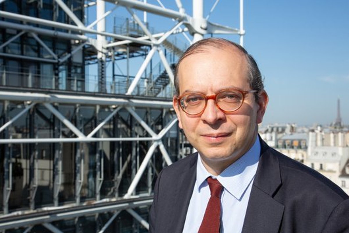 Laurent Le Bon. © Centre Pompidou. Photo : H. Véronèse